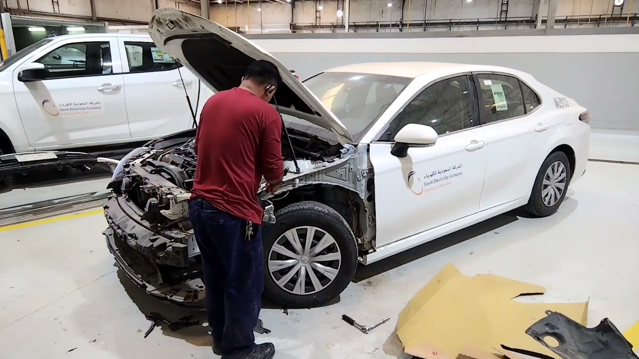 Restoration of Toyota Camry Front HIT