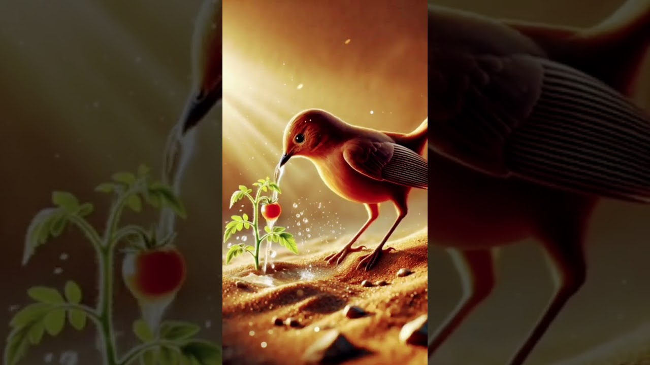 A whole big tree grows from a single tomato seed.”🌴❤️ 