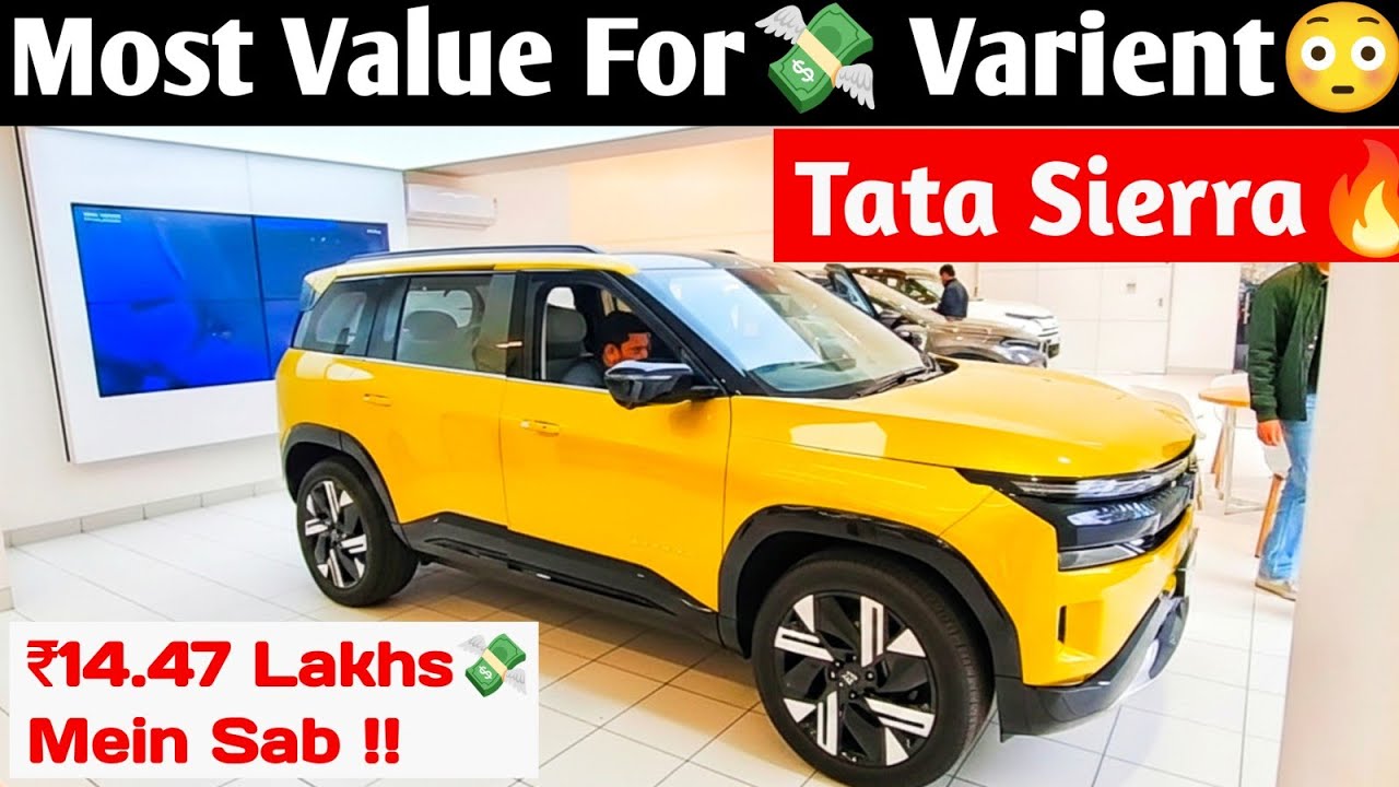 Ab Koi Nhi Lega Tata Sierra ka TOP MODEL 21 Lakhs Wala😳🤯- Most Value For Money Varient is HERE!!💥