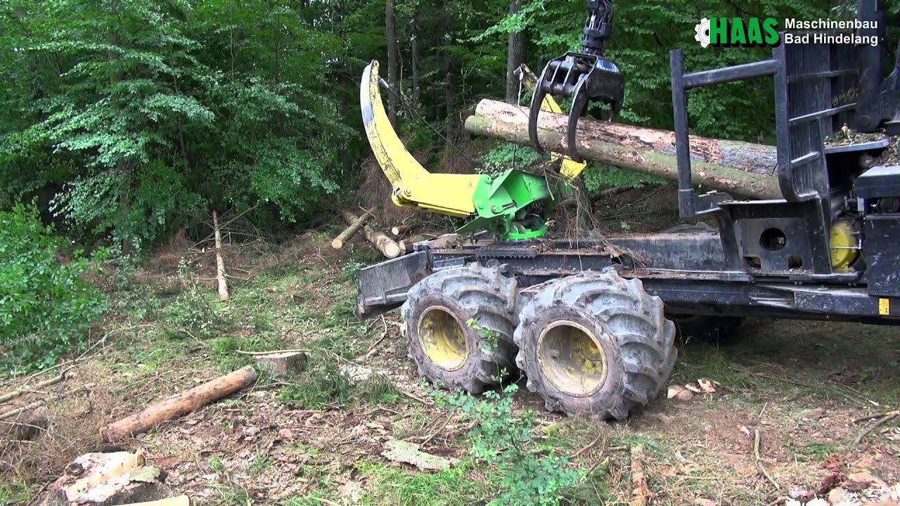 Kombiforwarder JD 1110E HAAS System 