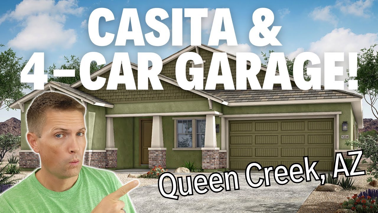 Queen Creek AZ New Homes | North Creek | Sandpiper Model Tour | Woodside Homes