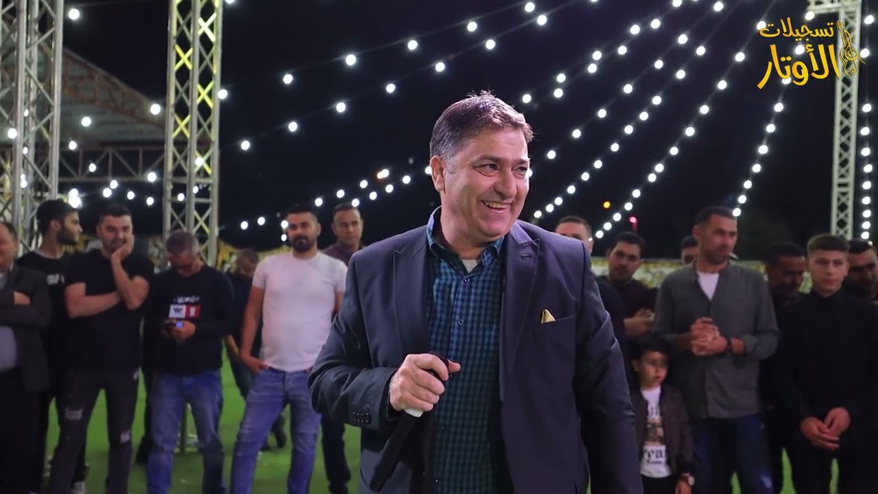 محاورة الفنانين النعمان الجلماوي واكرم قعوار زفاف العريس محمد سلمان - عزبة سلمان 2023