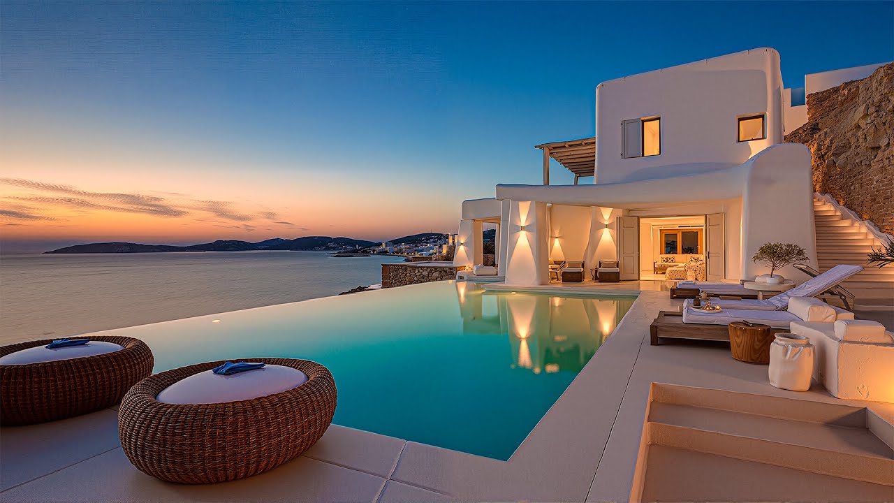Gentle Jazz On The Mediterranean Coastal Balcony Space - Melodious Jazz Help Relax And Reduce Stress