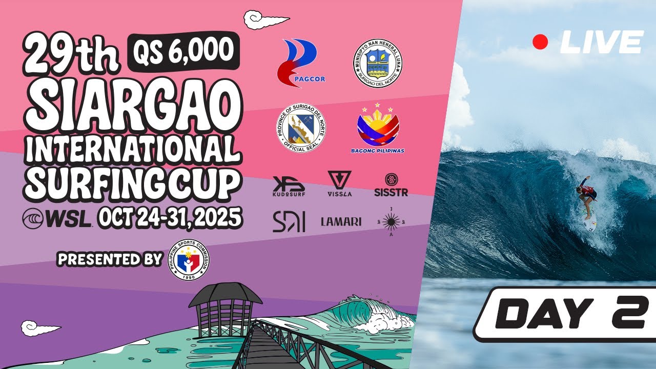 Siargao International Surfing Cup 2025 - Day 2