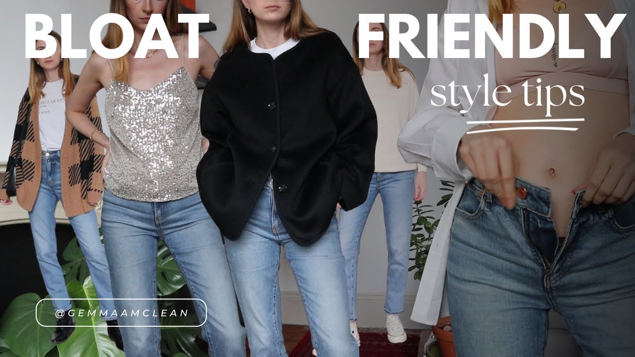 5 Bloat Friendly Outfits ✨ Styling Jeans + FREE Bloat Friendly Style Guide | AD