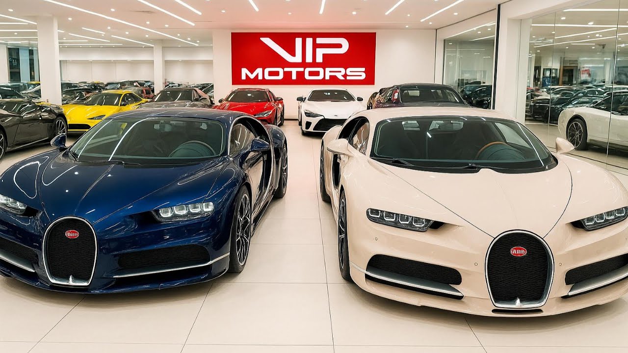 Dubai’s VIP Motors: Where Bugatti, Ferrari & Lambo Take Over!
