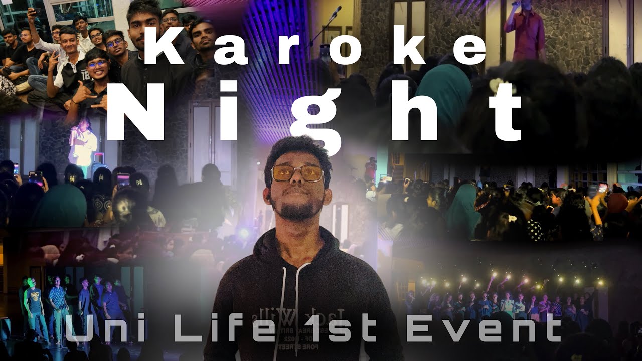 Karoke Night කැම්පස් එකේ පලවෙනි event එක 2025 / Ruhuna Medical Faculty 