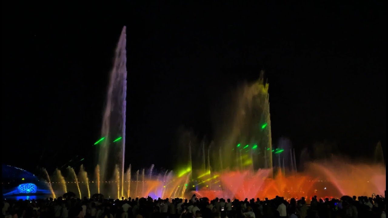 Night Fountain Show — A Rival to Disney’s Best. Part 6. #suzhou #china