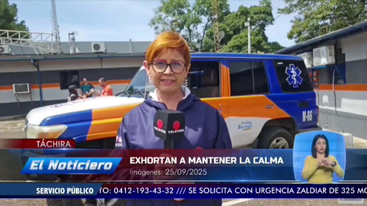 El Noticiero Televen - Emisión Meridiana - 25 de septiembre de 2025