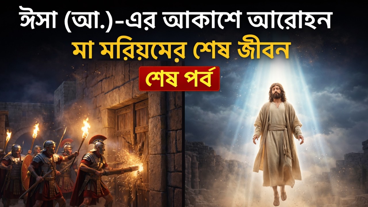 ঈসা (আ.)-এর আকাশে আরোহণ ও মা মরিয়মের শেষ জীবন |