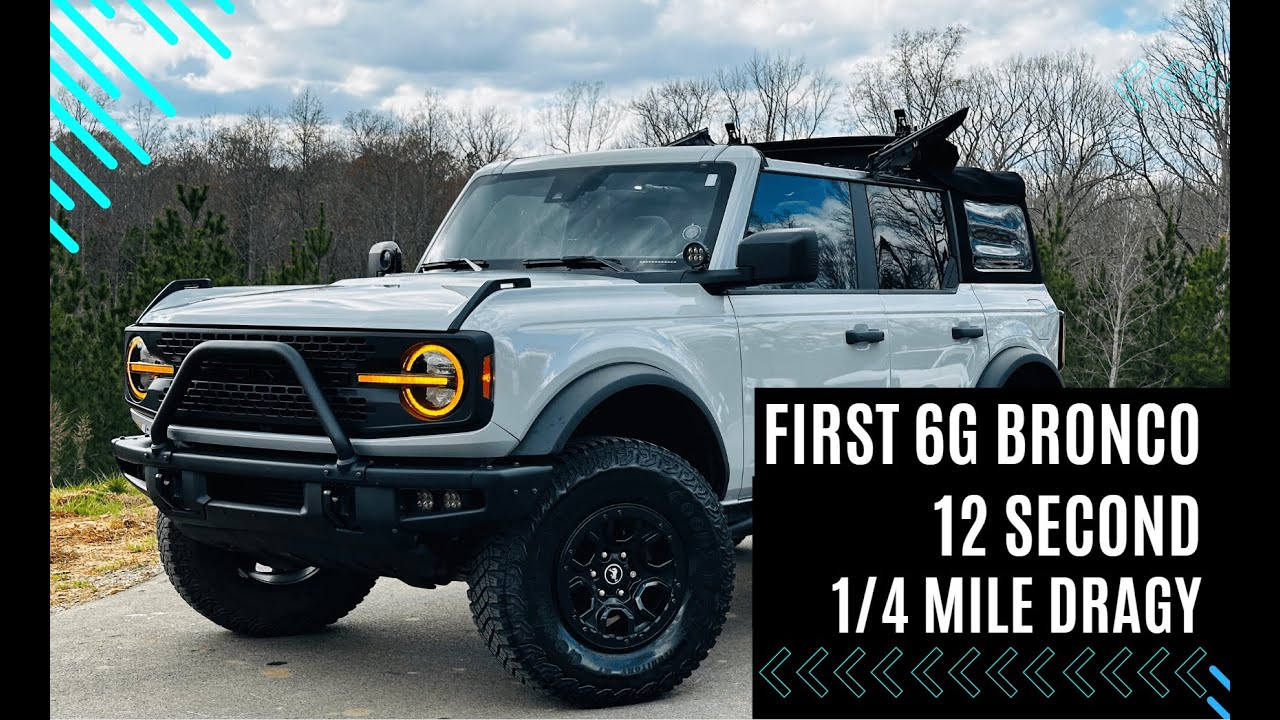 First 12 Sec Ford Bronco 6G (Dragy Run) #fordbronco