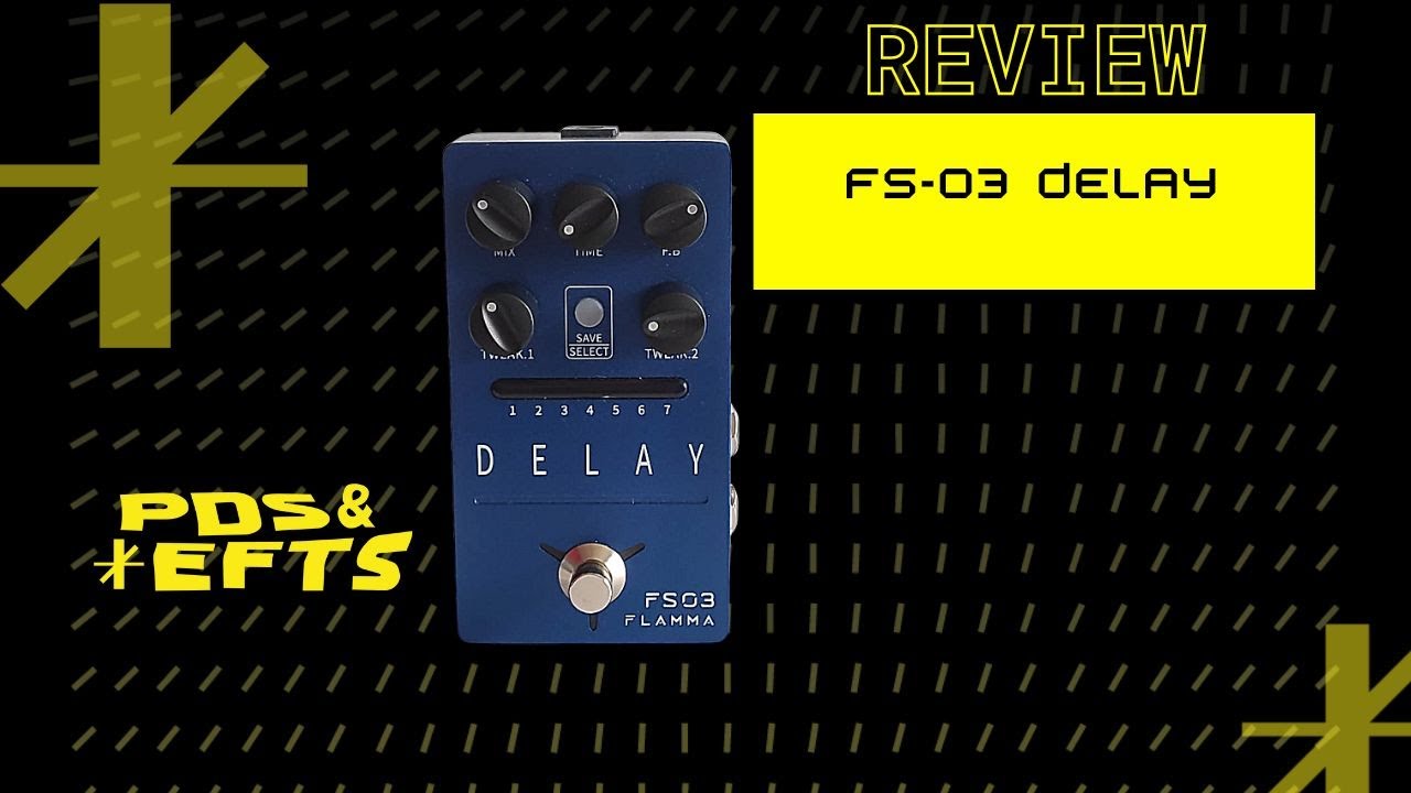 Um ótimo delay fabricado na China! FS03 Delay Flamma Innovation