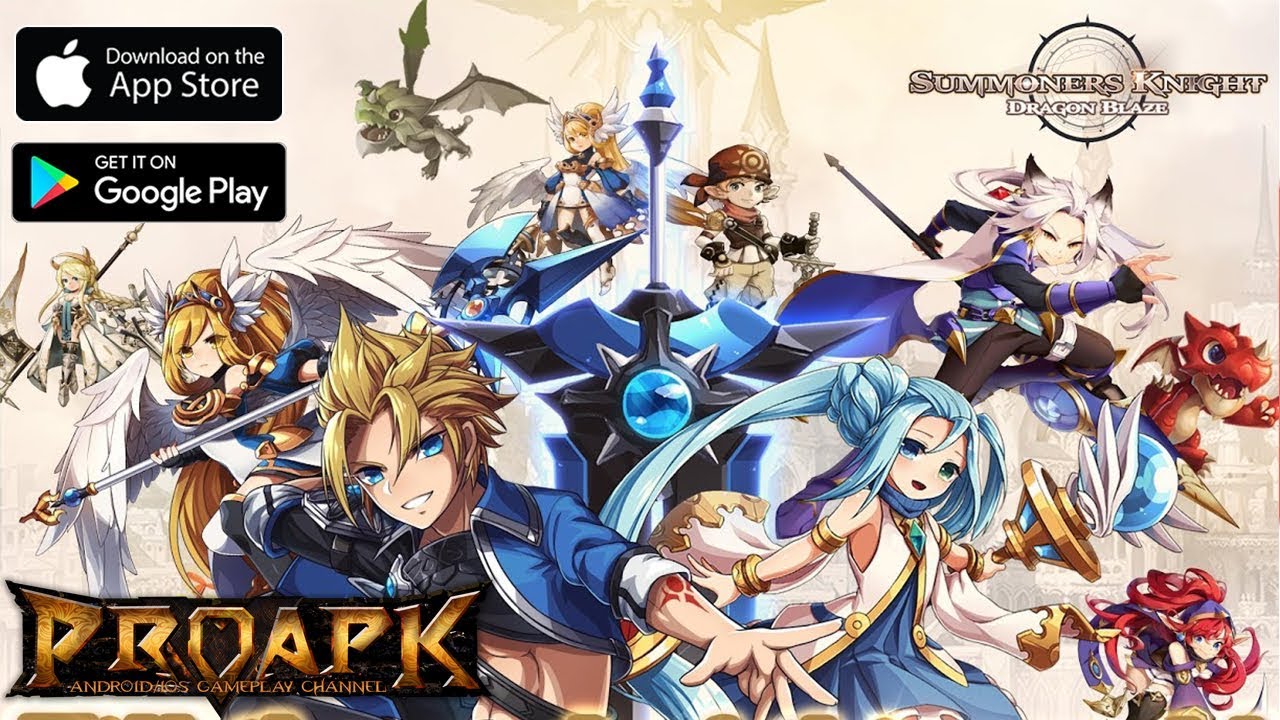 Summoners Knight：Dragon Blaze Gameplay Android / iOS (Open World MMORPG)