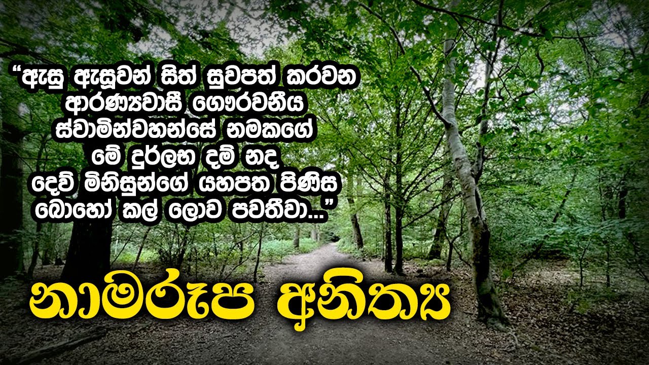 නාමරූප අනිත්‍ය | Samma Ditthi UK