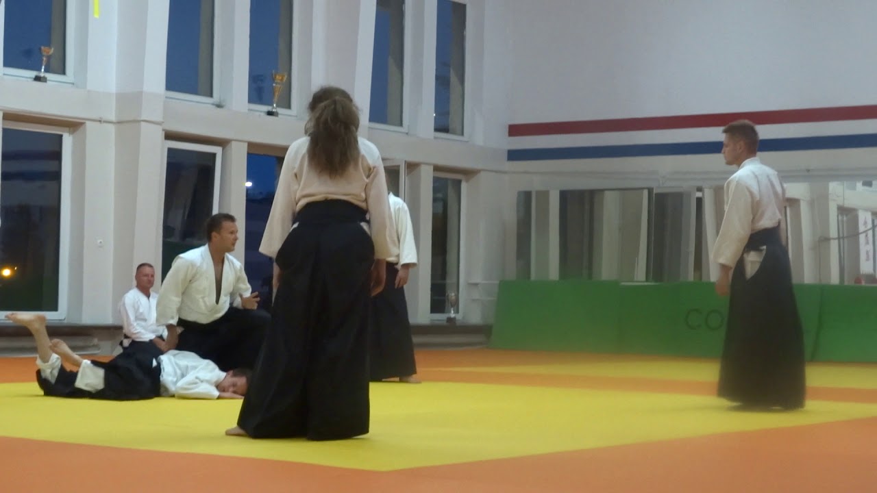 Marcin Płodzień, egzamin na 3. Dan Aikido, Sandan, Part 1. Aikido Krak&oacute;w Aikikai