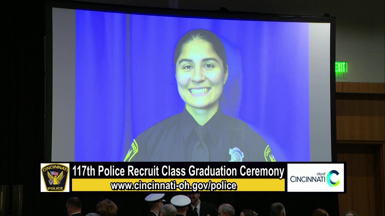 Cincinnati Police Department’s 117th Recruit Class Graduation Ceremony