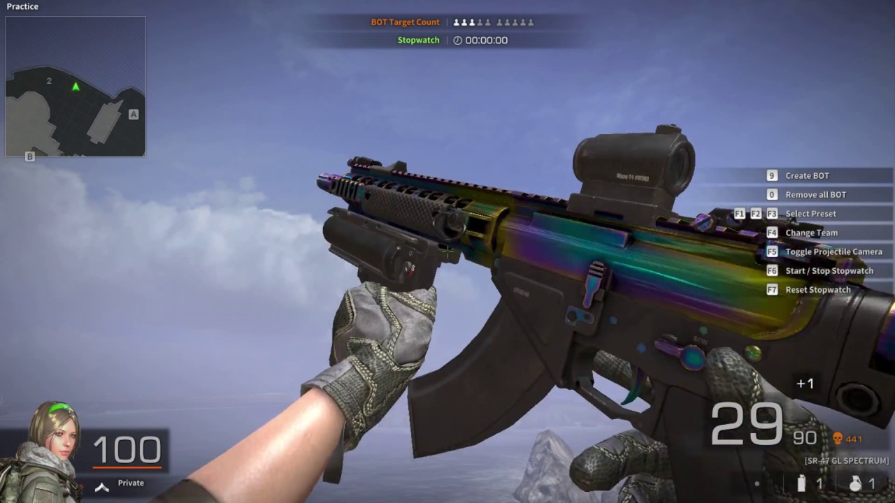 SR-47 SPECTRUM - BLACK SQUAD