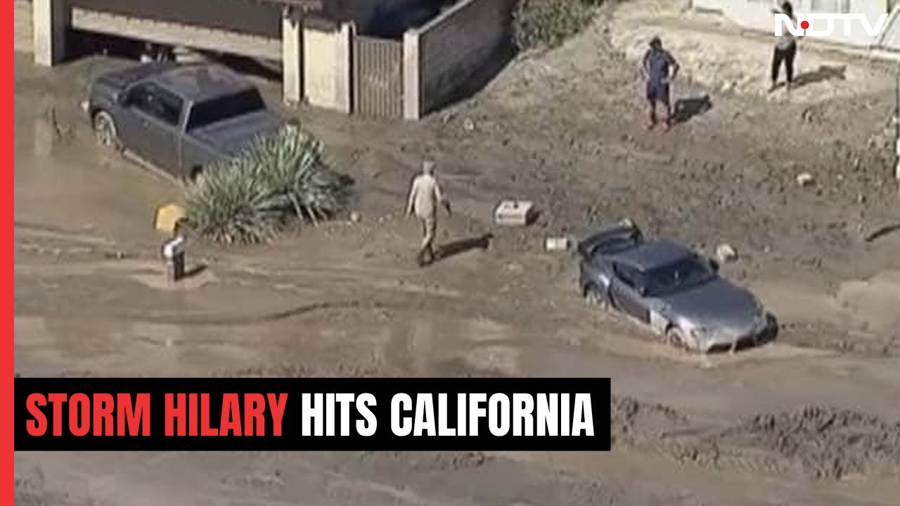 Hurricane Hilary Hits California With Record Rain