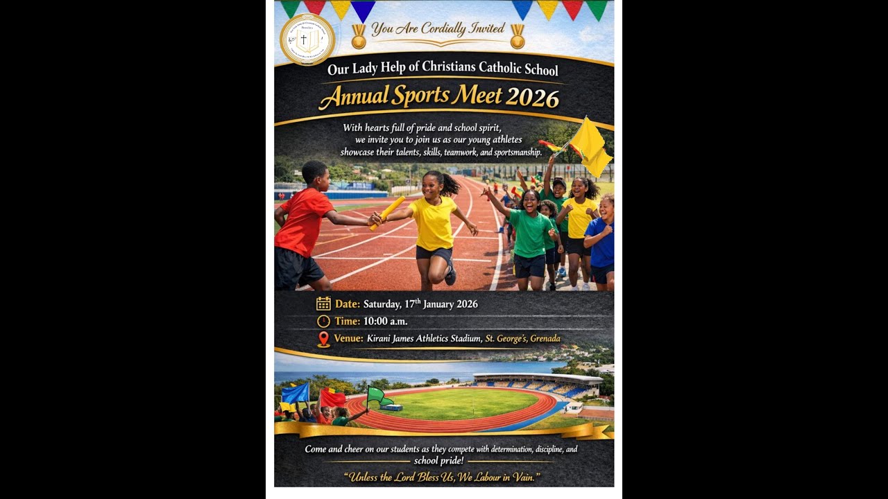 Our Lady Help of Christians Catholic School (formerly Beaulieu RC)  2026 Sports meet.