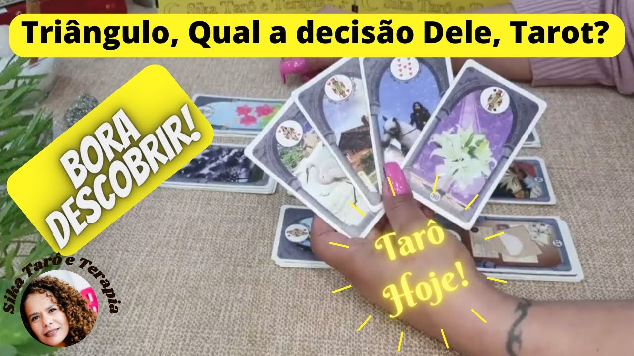Triângulo, qual a decisão dele Tarot? O que a Cartomancia me revela?