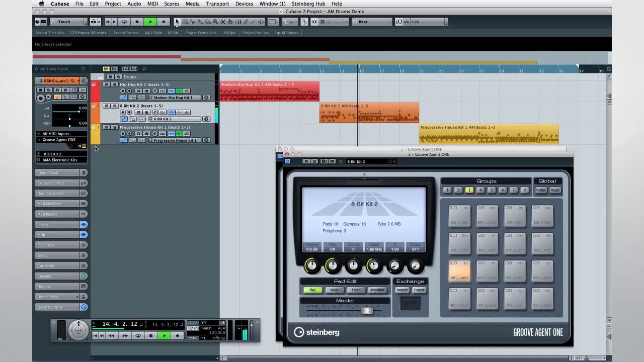New Kits, Patterns and Beats for Groove Agent ONE | New Features in Cubase 7
