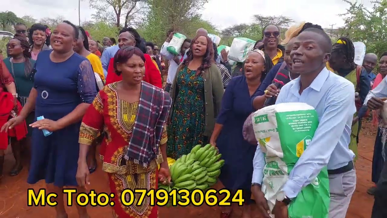 Top kamba kikuyu traditional wedding with Mc Toto