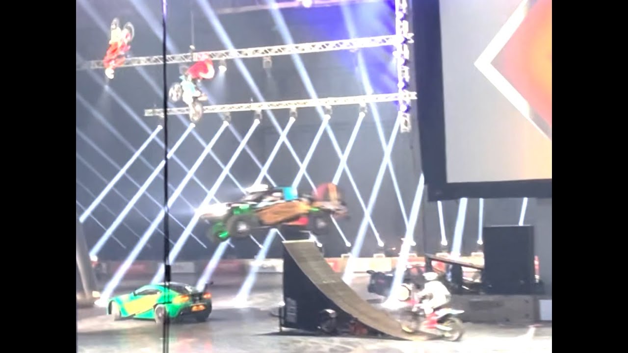 BIG CRASH! Autosport International NEC Birmingham 2023 (Live Action Arena)