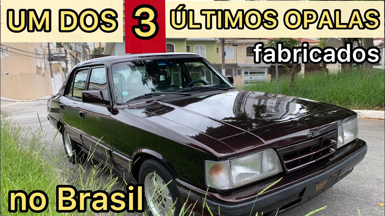 UM DOS 3 ÚLTIMOS OPALAS FABRICADOS! Opala Collectors 1992: despedida do ícone Chevrolet