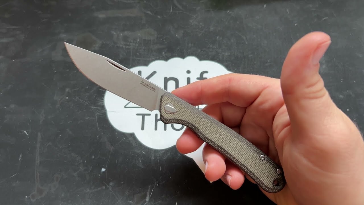 Kershaw Federalist Review; Double Detent USA Made Modern Slipjoint