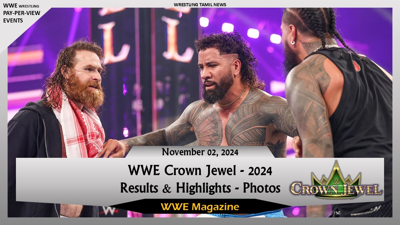 WWE Crown Jewel 2024 results | WWE Magazine | Wrestling Tamil