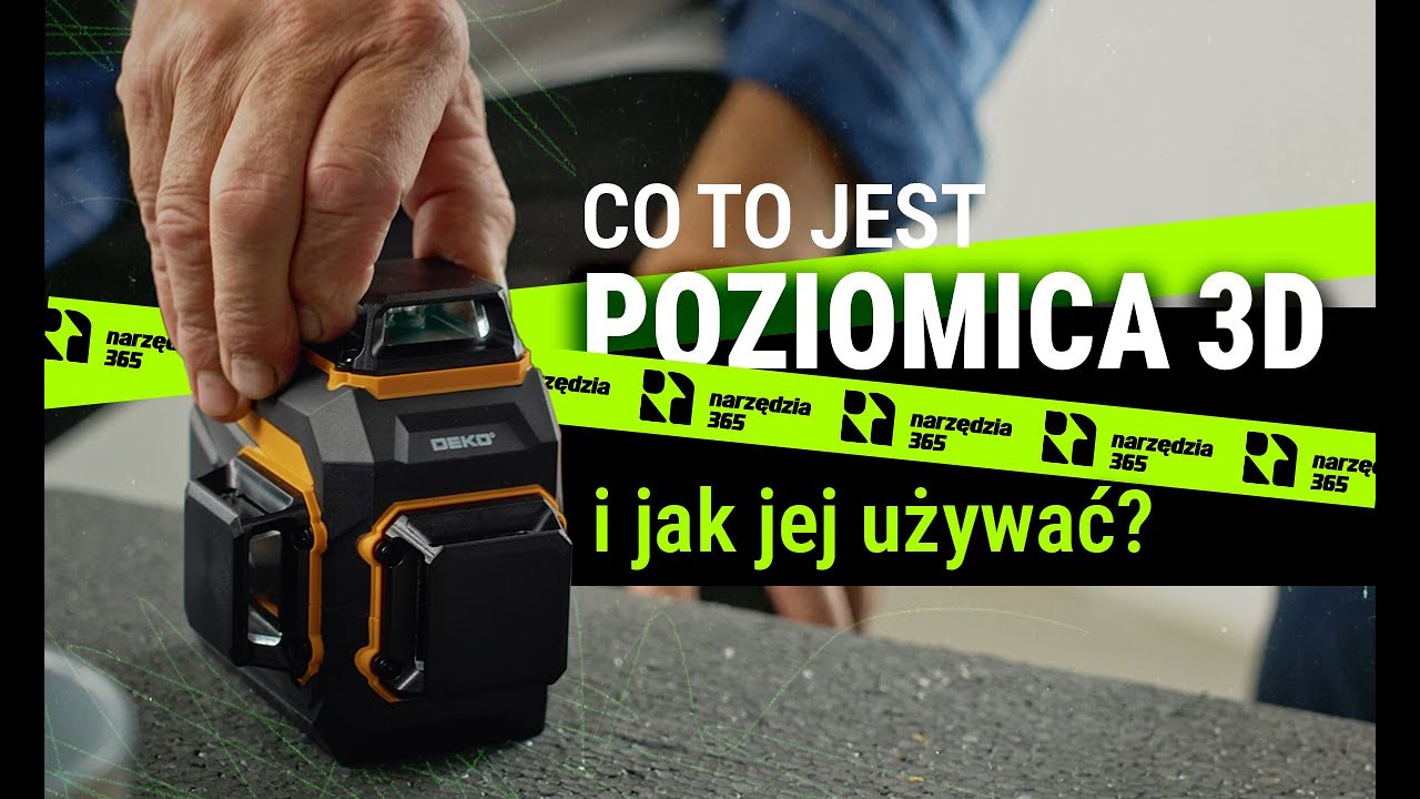 Co to jest poziomica 3D i jak jej używać? Poradnik dla Majstra.