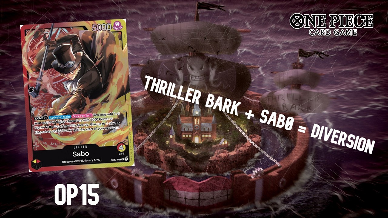 SABO ST13: &iquest;Podr&aacute; dar pelea? Deck Profile + Gameplay | One Piece TCG en Espa&ntilde;ol
