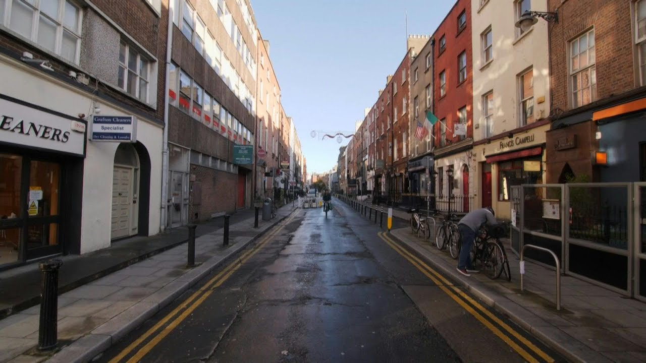 Dublin streets remain quiet on second day of Ireland's new virus lockdown | AFP