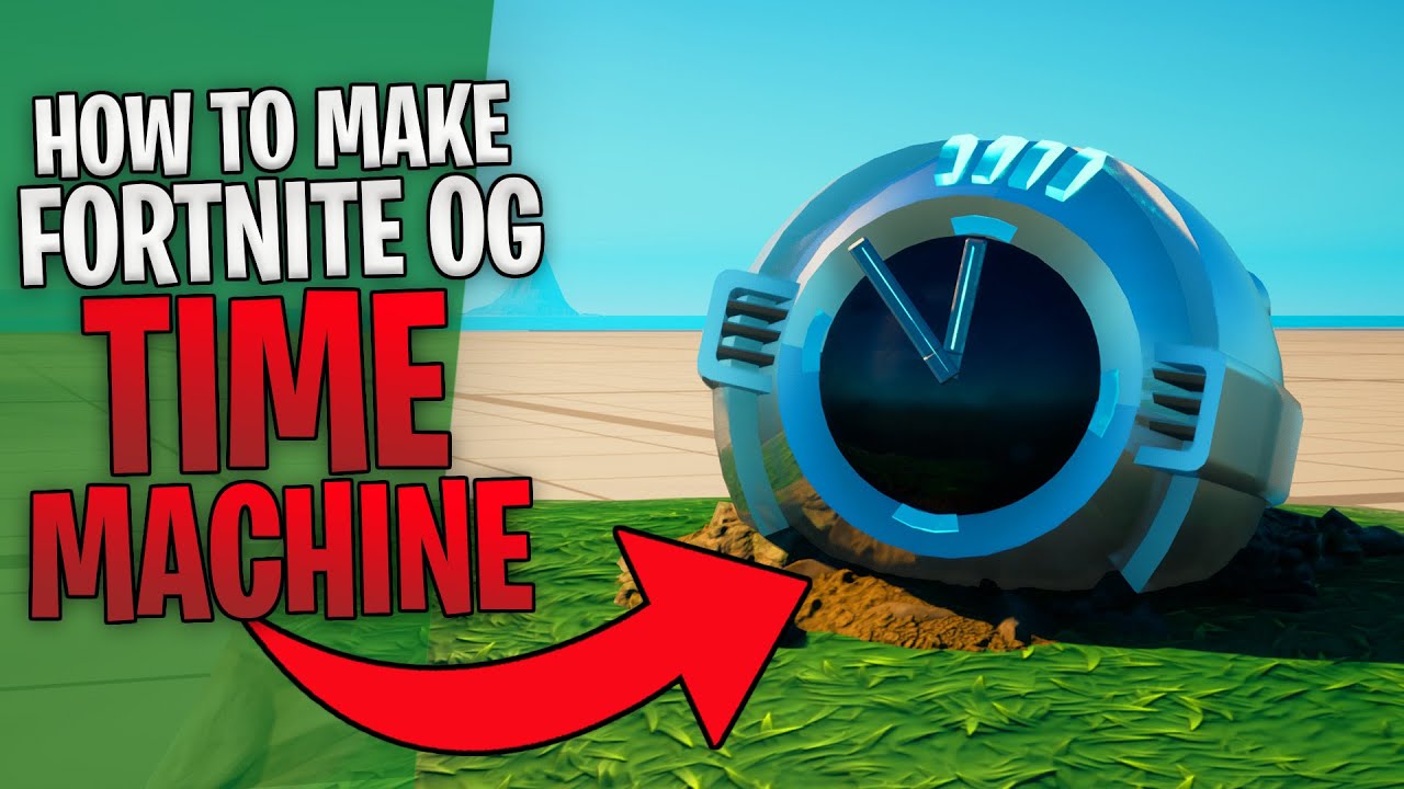 Kado Thorne's TIME MACHINE  | Fortnite Creative Tutorial