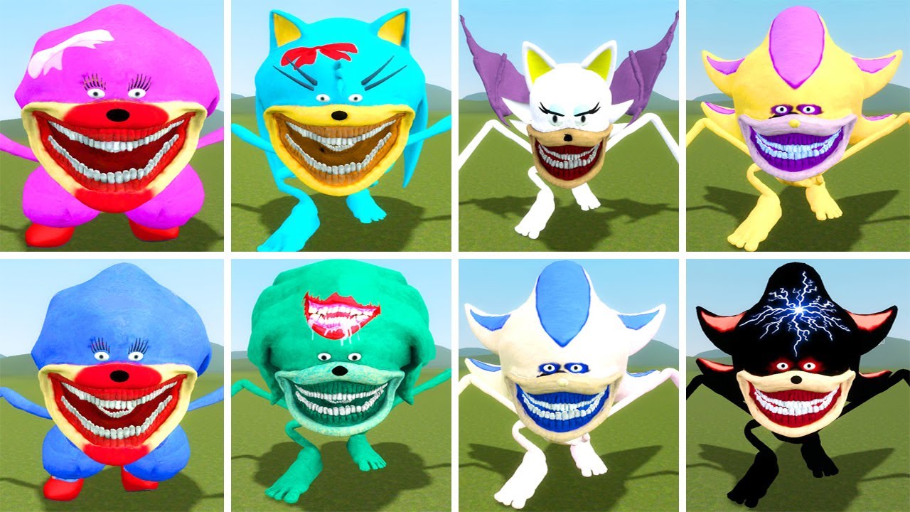 WHICH NEW ALL THE SPRUNKI TAPES HORROR FAMILY AND AND SEA EATER FAMILY IS THE STRONGEST? In GMOD!