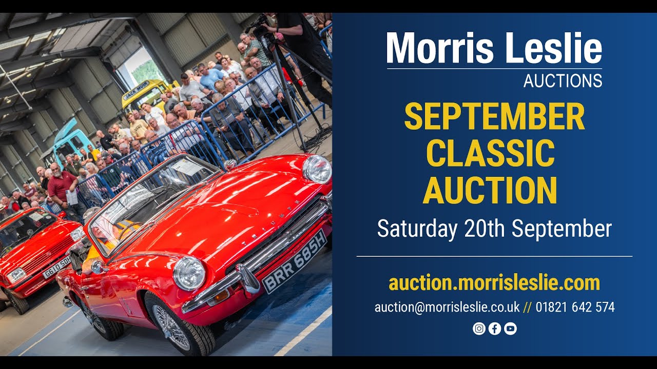 Morris Leslie Classic Car Auction 20/09/2025