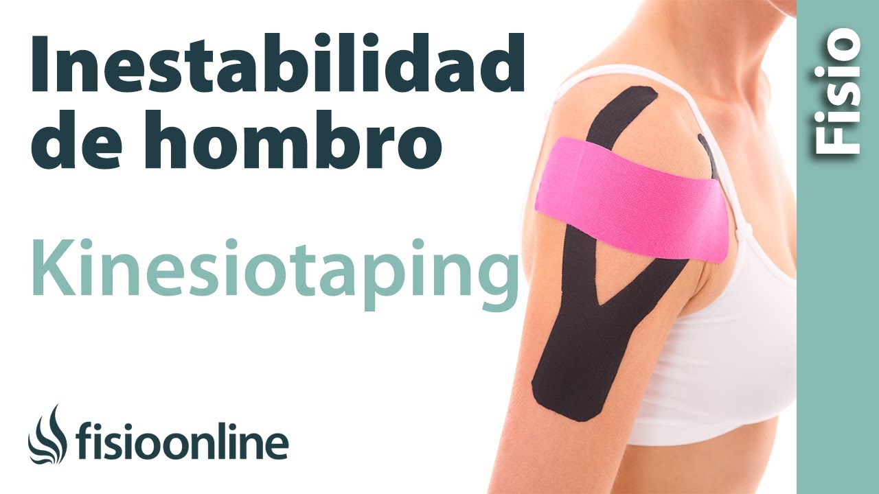 Kinesiotaping para la inestabilidad del hombro.