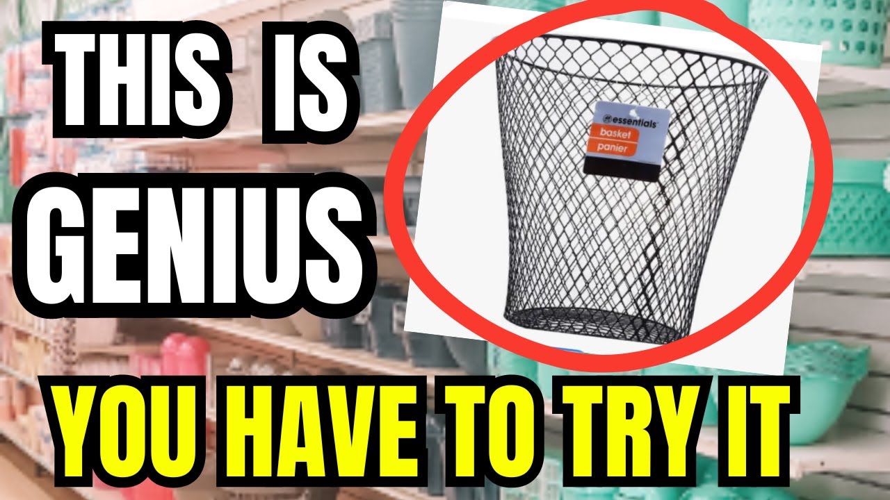 GENIUS DIYS USING DOLLAR TREE WIRE BASKETS! YOU WON'T BELIEVE THE TRANSFORMATION!
