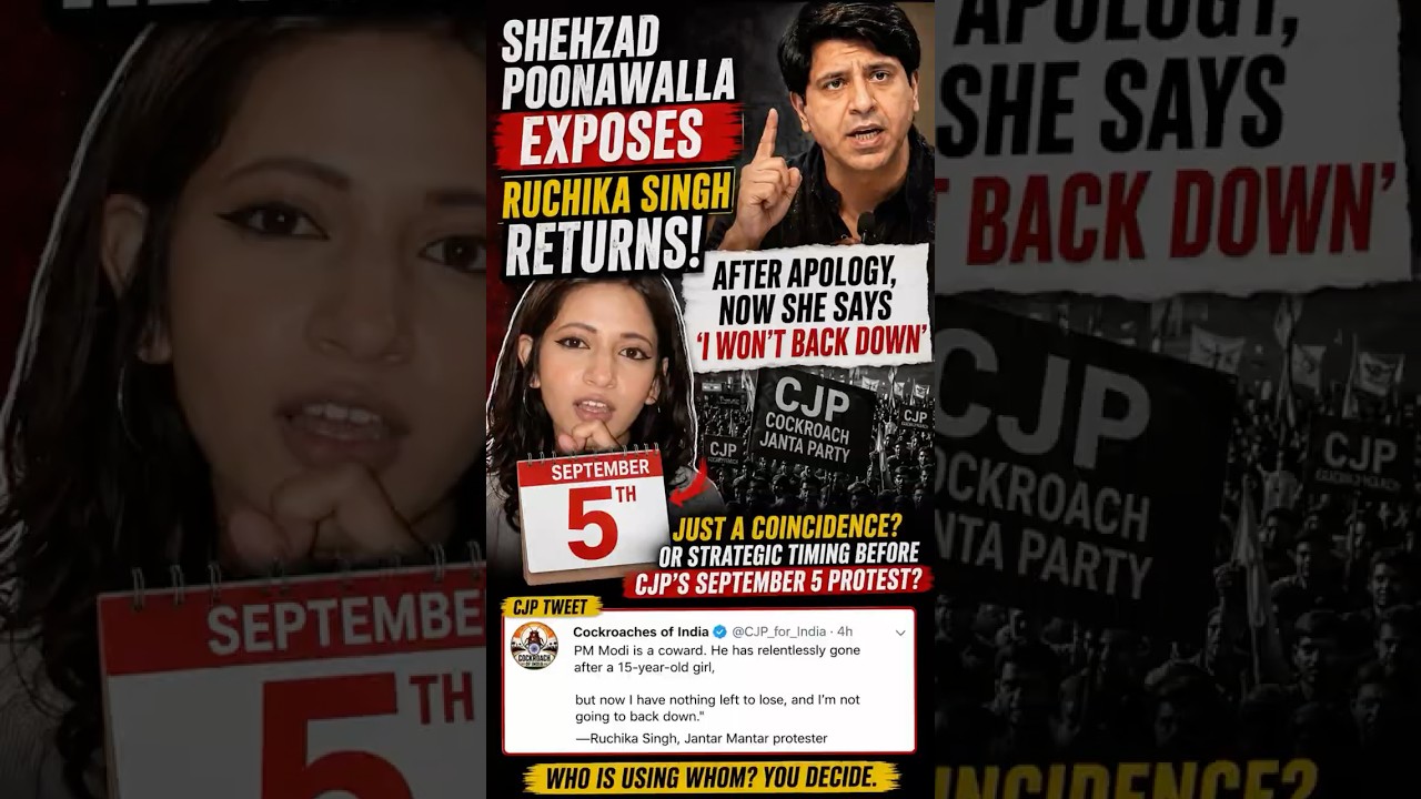 Ruchika Singh exposed by Shehzad Poonawalla