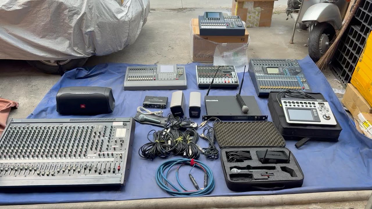 hàng nhật về cuối năm .mixer ,yamaha ,roland ,shure ,sound card 0963346614