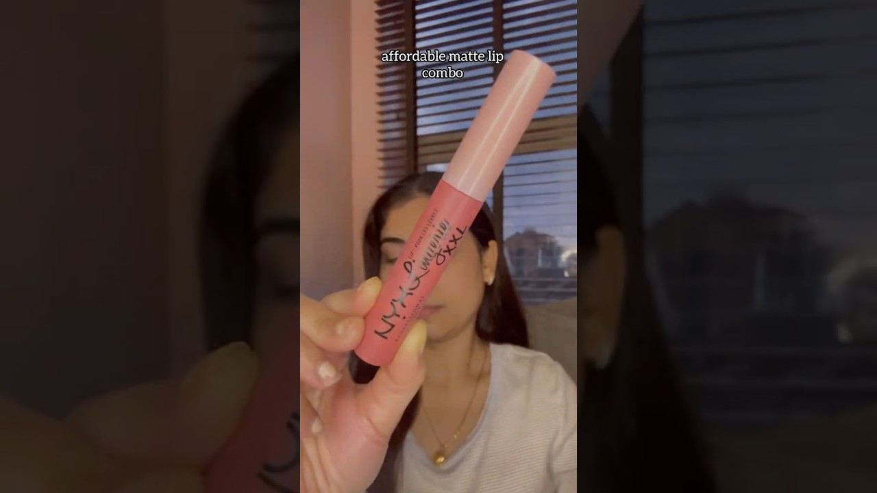 The prettiest pink lip combo that last All Day Matte! 💋💄 
