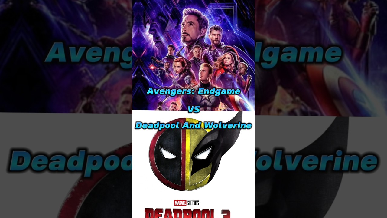 Avengers: Endgame VS D&W🔥 #deadpool #and #wolverine #avengers #endgame #shorts #english #youtube