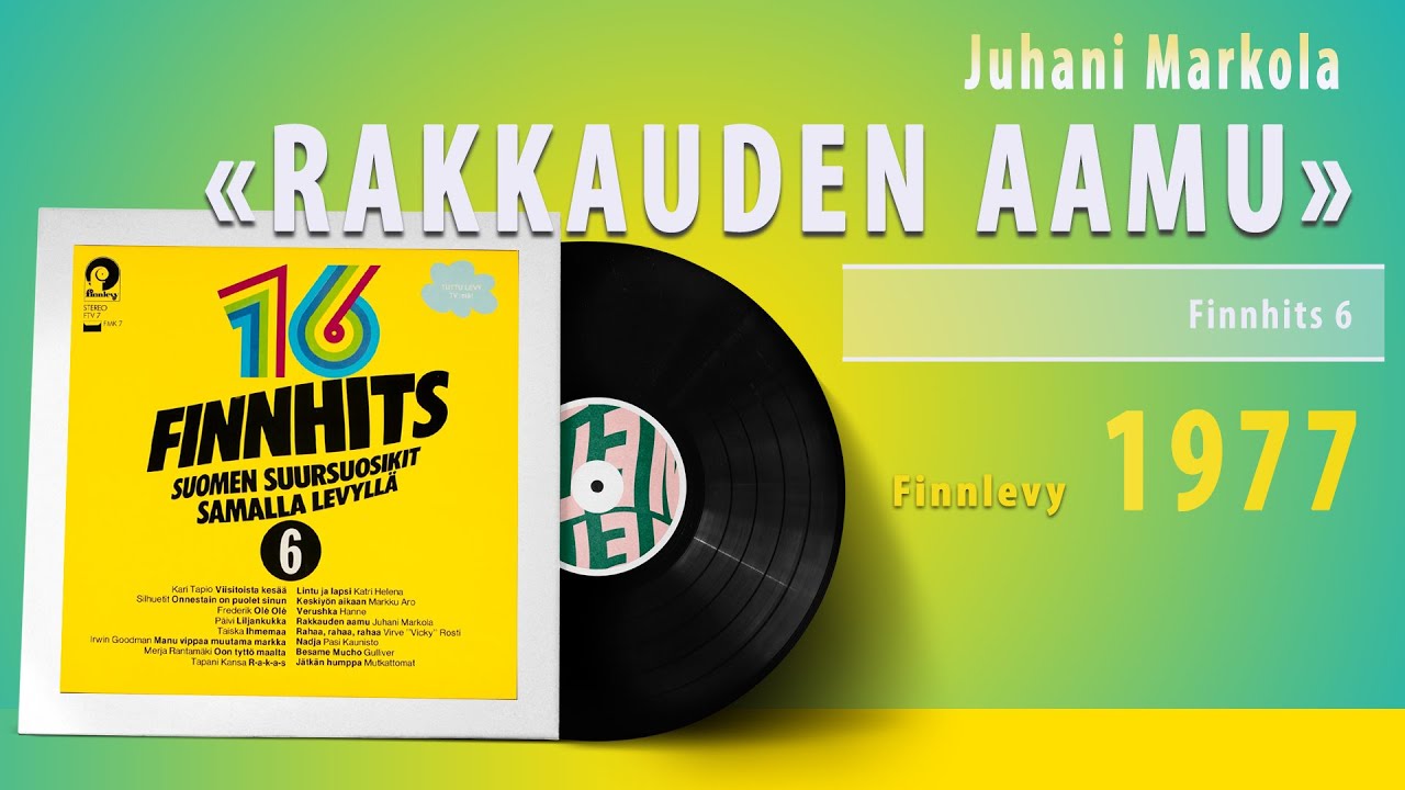 Juhani Markola - RAKKAUDEN AAMU #vinyl #finland #suomi