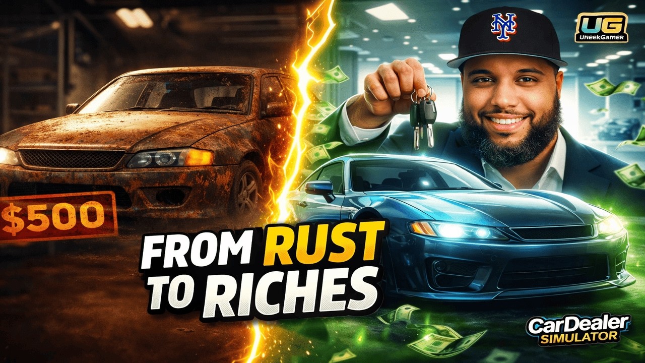 Car Dealer Sim | Expanding The Garage | Buy Low Sell High