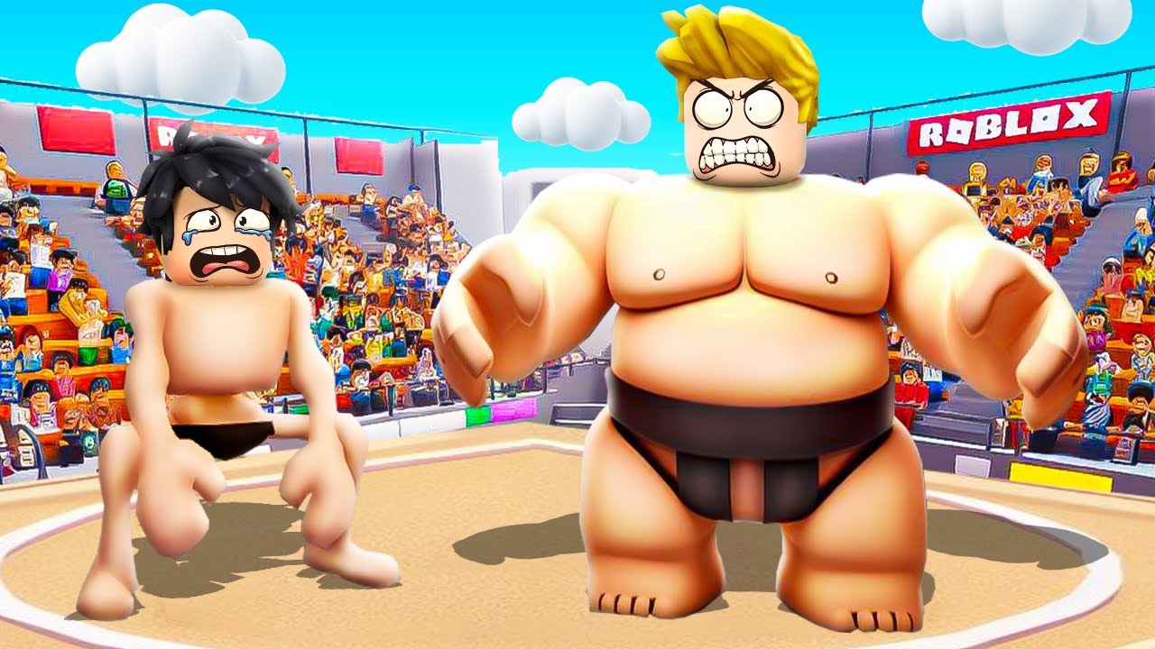 I Became The Biggest Size in Roblox Sumo Simulator