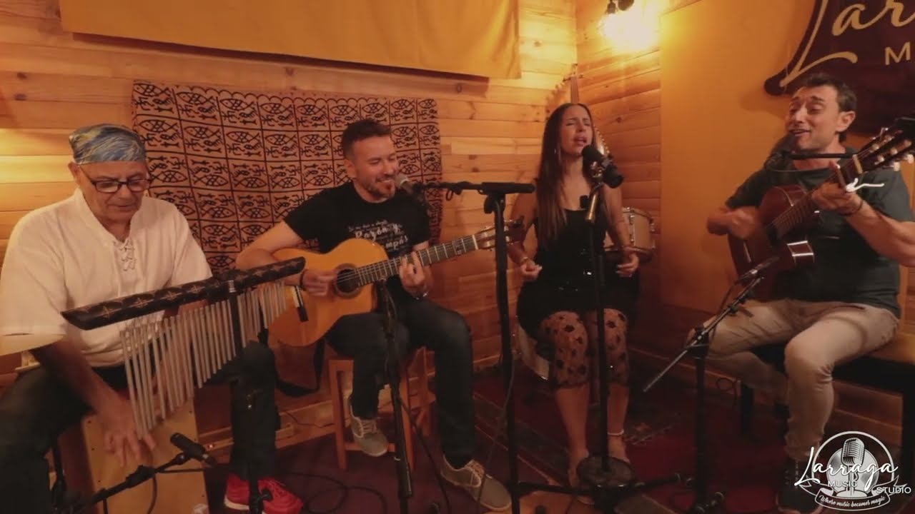 RAZÓN Y COMPÁS - Me quedo contigo - Cover.🔴SESSIONS MUSIC.🎤🎥 Larraga Music Studio.