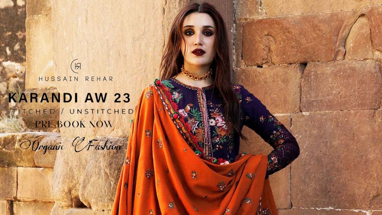 Hussain Rehar Karandi AW'23 | Hussain Rehar New Winter Unstitched Karandi Collection 2023