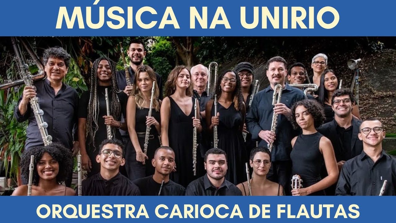 Música na UNIRIO: Concerto da Orquestra Carioca de Flautas