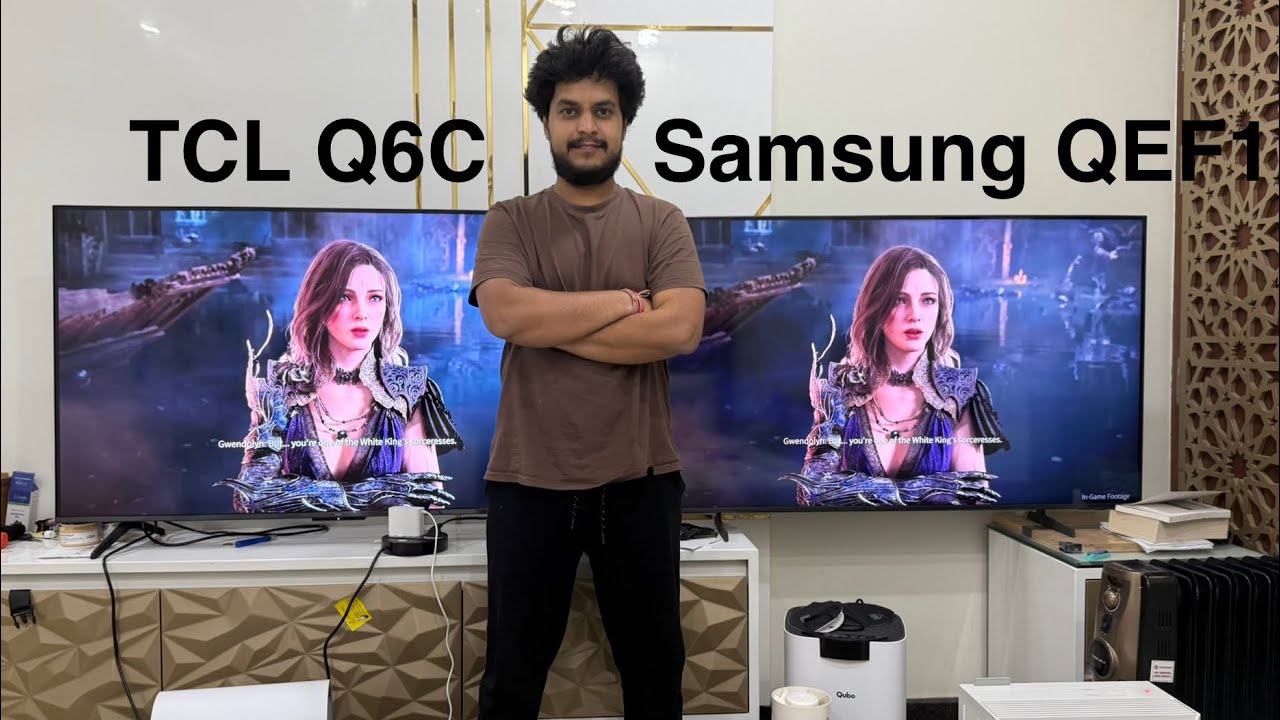 Mini LED vs Vision AI TV ⚡ TCL Q6C vs Samsung QEF1 | Best 55” TV Under ₹45K