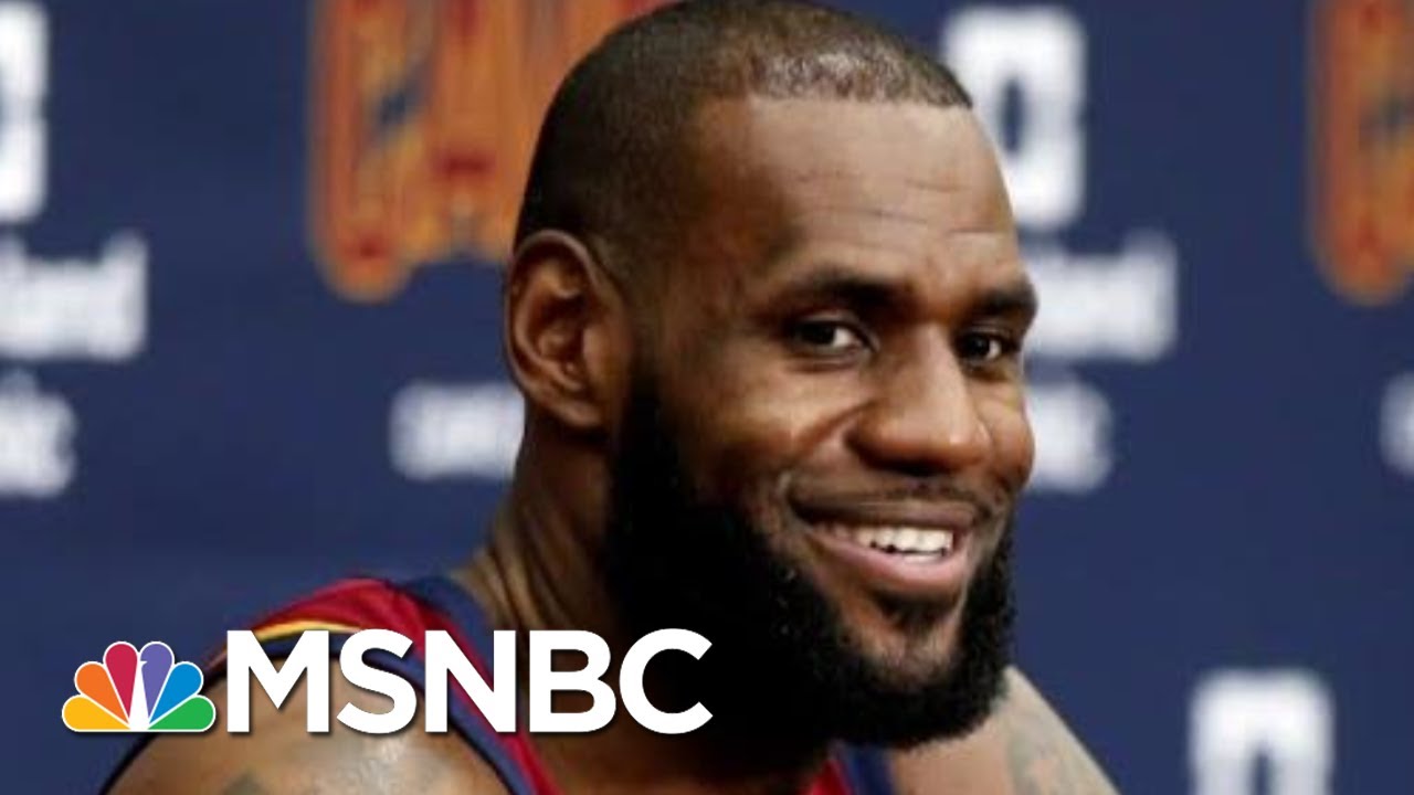 With New School, LeBron James Refuses To ‘Shut Up & Dribble’ | Deadline | MSNBC